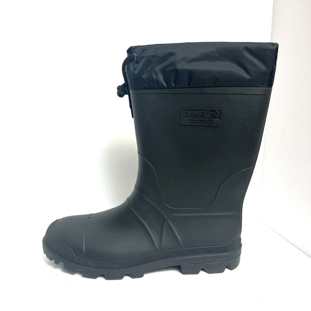 Kamik Mens Forest Rain Boot Black 14M